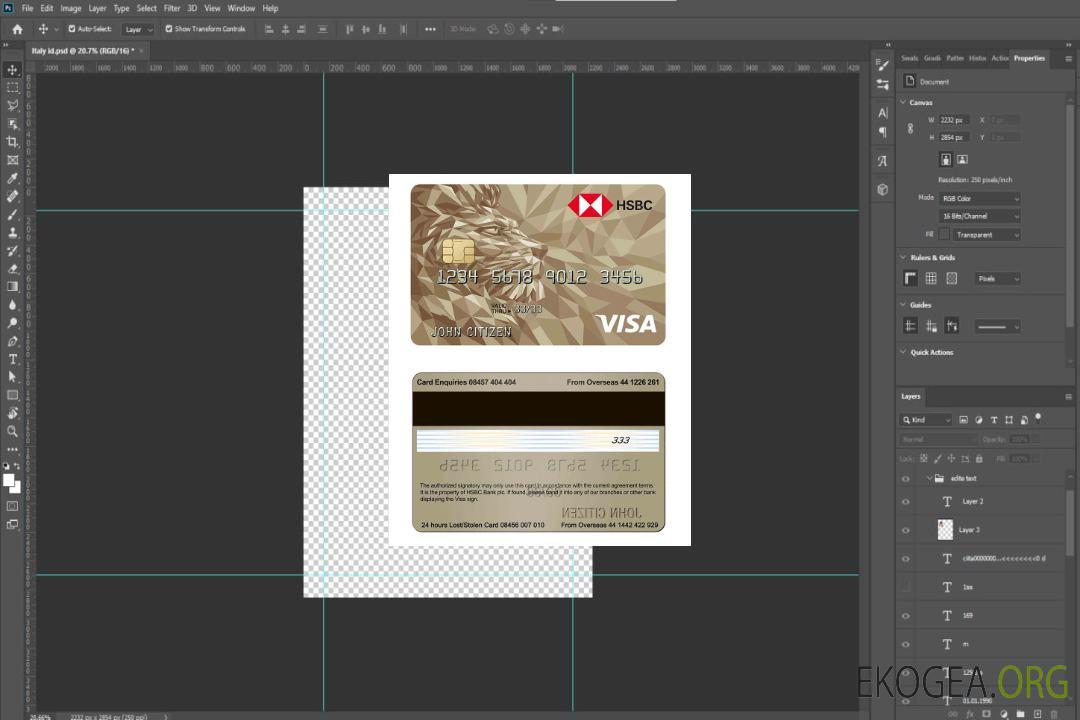 Carte de crédit HSBC Visa Gold au Royaume-Uni template Carte de crédit HSBC Visa Gold au Royaume-Uni template